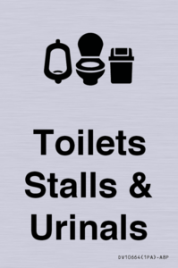 DV10664: Toilets: Stalls and Urinals with Sanitary bins
