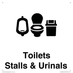 DV10664: Toilets: Stalls and Urinals with Sanitary bins
