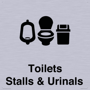 DV10664: Toilets: Stalls and Urinals with Sanitary bins
