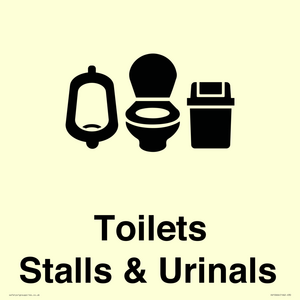 DV10664: Toilets: Stalls and Urinals with Sanitary bins