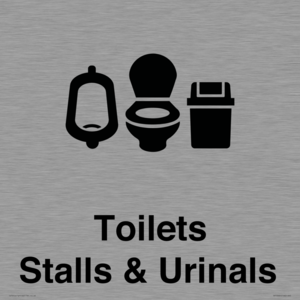 DV10664: Toilets: Stalls and Urinals with Sanitary bins