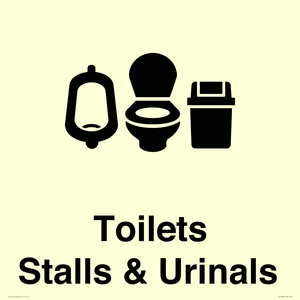 DV10664: Toilets: Stalls and Urinals with Sanitary bins