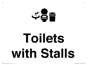 DV10666: Toilets: Stalls and Wash Basin with Sanitary Bin