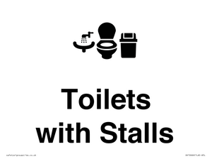 DV10666: Toilets: Stalls and Wash Basin with Sanitary Bin