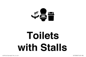 DV10666: Toilets: Stalls and Wash Basin with Sanitary Bin