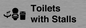 DV10666: Toilets: Stalls and Wash Basin with Sanitary Bin