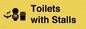 DV10666: Toilets: Stalls and Wash Basin with Sanitary Bin
