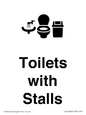 DV10666: Toilets: Stalls and Wash Basin with Sanitary Bin