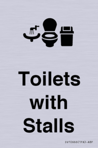DV10666: Toilets: Stalls and Wash Basin with Sanitary Bin