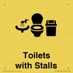 DV10666: Toilets: Stalls and Wash Basin with Sanitary Bin