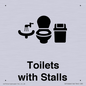 DV10666: Toilets: Stalls and Wash Basin with Sanitary Bin