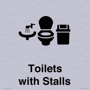 DV10666: Toilets: Stalls and Wash Basin with Sanitary Bin