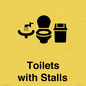 DV10666: Toilets: Stalls and Wash Basin with Sanitary Bin