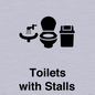 DV10666: Toilets: Stalls and Wash Basin with Sanitary Bin