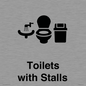 DV10666: Toilets: Stalls and Wash Basin with Sanitary Bin