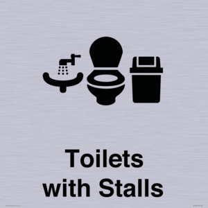 DV10666: Toilets: Stalls and Wash Basin with Sanitary Bin