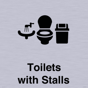 DV10666: Toilets: Stalls and Wash Basin with Sanitary Bin