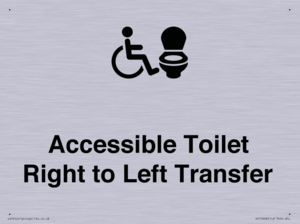 DV10668: Accessible Toilet with Right to Left Transfer