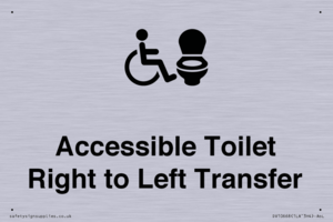 DV10668: Accessible Toilet with Right to Left Transfer