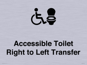 DV10668: Accessible Toilet with Right to Left Transfer
