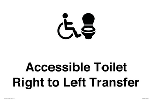 DV10668: Accessible Toilet with Right to Left Transfer