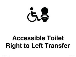 DV10668: Accessible Toilet with Right to Left Transfer