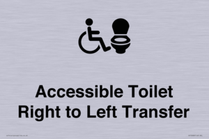 DV10668: Accessible Toilet with Right to Left Transfer