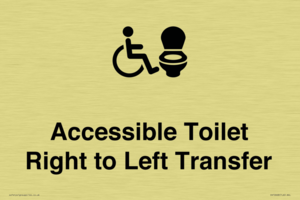 DV10668: Accessible Toilet with Right to Left Transfer