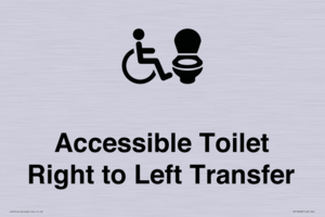 DV10668: Accessible Toilet with Right to Left Transfer