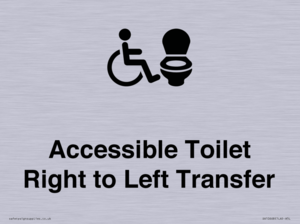 DV10668: Accessible Toilet with Right to Left Transfer
