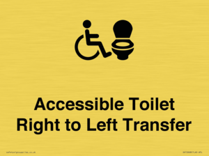 DV10668: Accessible Toilet with Right to Left Transfer