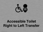 DV10668: Accessible Toilet with Right to Left Transfer