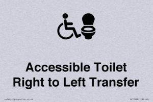 DV10668: Accessible Toilet with Right to Left Transfer