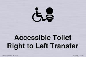 DV10668: Accessible Toilet with Right to Left Transfer