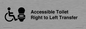 DV10668: Accessible Toilet with Right to Left Transfer