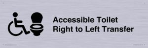 DV10668: Accessible Toilet with Right to Left Transfer