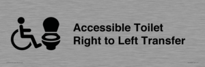 DV10668: Accessible Toilet with Right to Left Transfer