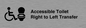 DV10668: Accessible Toilet with Right to Left Transfer
