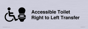 DV10668: Accessible Toilet with Right to Left Transfer