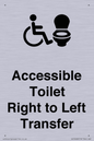 DV10668: Accessible Toilet with Right to Left Transfer