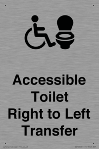 DV10668: Accessible Toilet with Right to Left Transfer