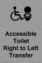 DV10668: Accessible Toilet with Right to Left Transfer