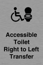 DV10668: Accessible Toilet with Right to Left Transfer