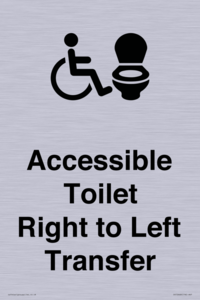 DV10668: Accessible Toilet with Right to Left Transfer