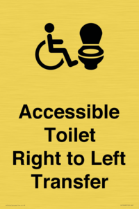 DV10668: Accessible Toilet with Right to Left Transfer