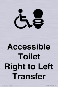 DV10668: Accessible Toilet with Right to Left Transfer