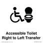 DV10668: Accessible Toilet with Right to Left Transfer