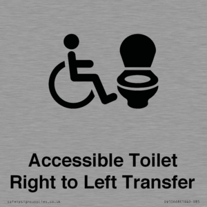 DV10668: Accessible Toilet with Right to Left Transfer