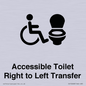 DV10668: Accessible Toilet with Right to Left Transfer