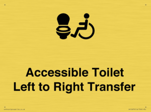 DV10670: Accessible Toilet with Left to Right Transfer